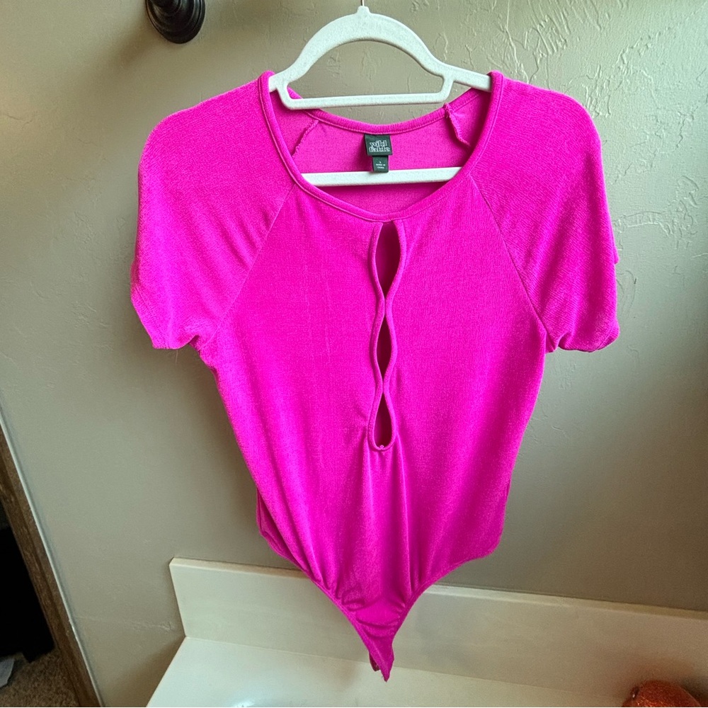 Pink bodysuit